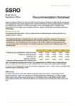 Recommendation fact sheet 2021/22