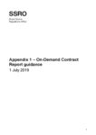 20190701 Appendix 1 - On Demand Report guidanceA