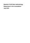 Consultation responses