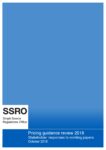 Stakeholder responses to working papers