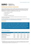 Construction factsheet 2026