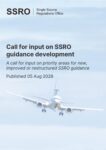 Call for input on SSRO guidance development July 2026